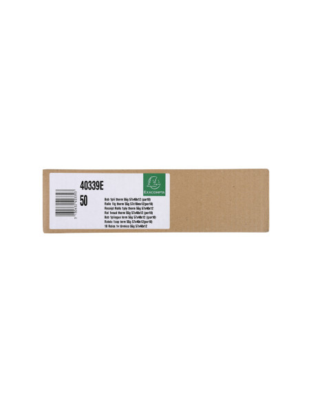 ROLLO SUMADORA EXACOMPTA TERMICO 57X40MM 55 G/M2 SIN BPA