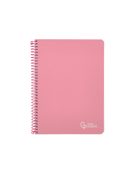 CUADERNO ESP. WITTY FL. T.DURA 4MM 80H. 75GR. 4MM  ROSA *09798