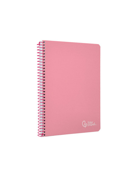 CUADERNO ESP. WITTY FL. T.DURA 4MM 80H. 75GR. 4MM  ROSA *09798