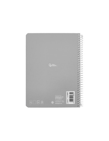 CUADERNO ESP. WITTY A5 T.DURA LISO 80H 75GR. SURT.*08412