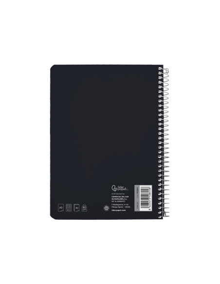 CUADERNO ESP. WITTY A5 T.DURA 4MM 80H. 75GR. NG. *46181