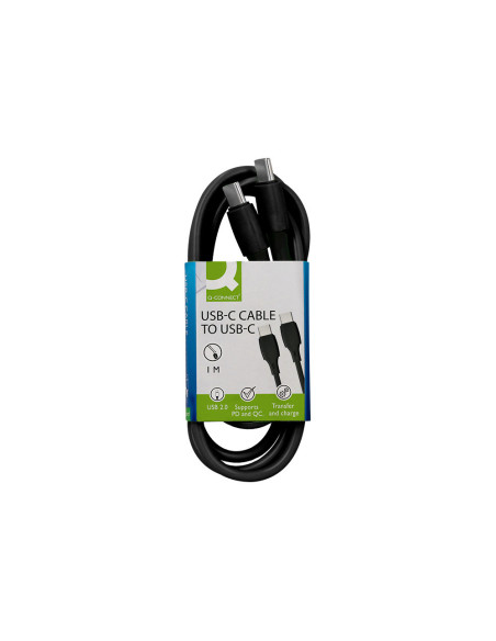 CABLE USB-C A USB-C Q-CON.PVC 1M NG.