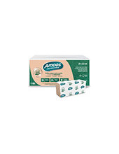 TOALLA SECAMANOS AMOOS PROFESSI NATURALLY SOFT 2 CAP 21X22 CM 200 UD. 2