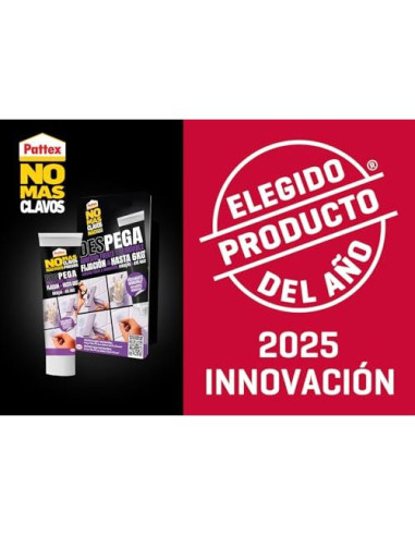 ADHESIVO PATTEX PEGA DESPEGA NO MAS CLAVO 6 KG 12 UD.