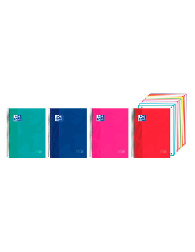 CUADERNO ESP.OXFORD EUROPEANBOOK 10 T.EXTRA.A4 200H. 5MM