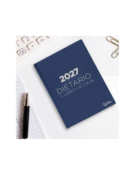 DIETARIO  2027 A5 150X215MM DIA PAGINA BILINGUE NG.PAPEL 70 G FSC