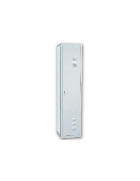 TAQUILLA MET.AR STORAGE 50X180X30 CM 1 PUERTA LLAVE GRIS CONTIN