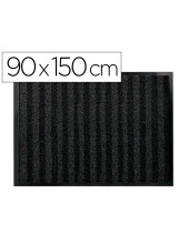 ALFOMBRA SUELO Q-CON INTERIOR ANTIDESLIZ PP.FIELTRO GRIS 90X150CM
