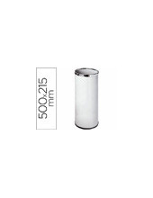 PARAGUERO METALICO 301 BLANCO MEDIDA 50X21.5 AROS CROMO 2