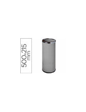 PARAGUERO METALICO 301 GRIS MEDIDA 50X21,5 -AROS CROMO 2