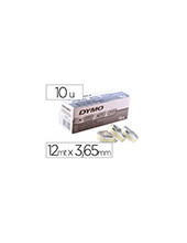 CINTA DYMO AL.CON ADHESIVO 12MM X 3,65MT M1011 CAJA 100 UD. 2