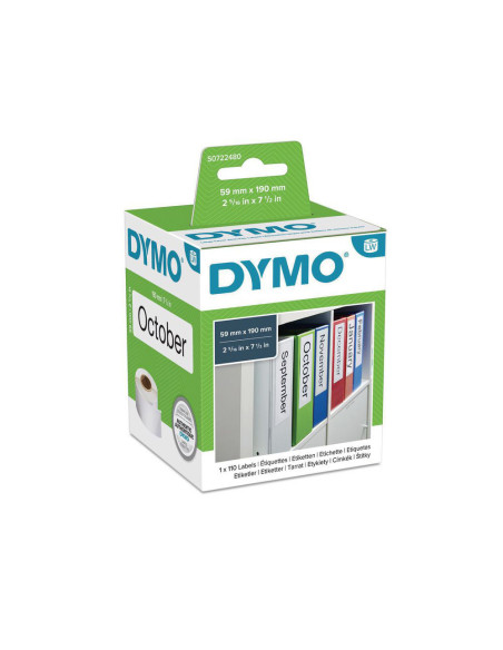 ETIQUETA ADH. DYMO 99019 59X190MM 110UD. IMP400