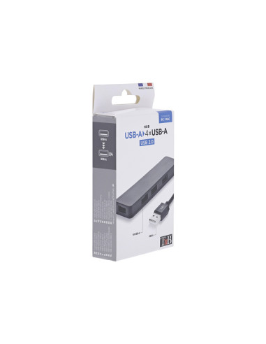 HUB TNB FIRST 4 PUERTOS USB -A 2.0 NG.