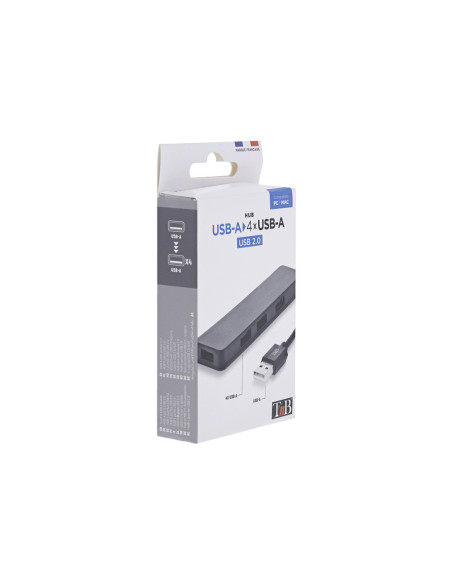 HUB TNB FIRST 4 PUERTOS USB -A 2.0 NG.