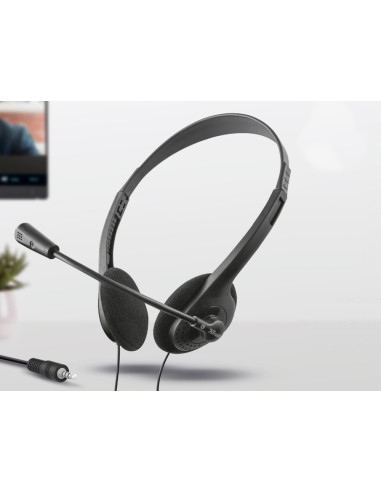 AURICULAR TRUST PRIMO CHAT HEADSET PARA PC Y LAPTOP LONGITUD CABLE 1