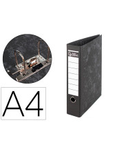 ARCH.PAL.LIDERPAPEL C.FORRADO DIN-A4 JASPEADO NG.SIN CAJALOMO 80 M