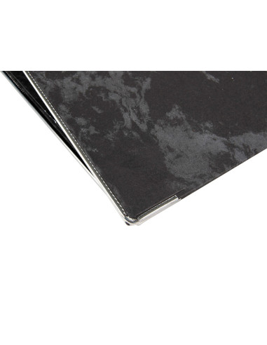 ARCH.PAL.LIDERPAPEL C.FORRADO DIN A4 JASPEADO NEGRO SIN CAJACLASSIC B