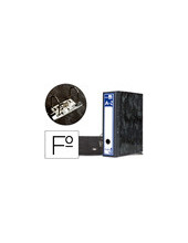 ARCH.PAL.LIDERPAPEL CARTON FORRADO FOLIO JASPEADO NG.CLASSIC BLUE 2
