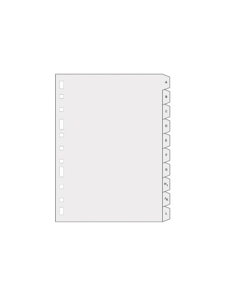 SEP.ALFABETICO MULTIFIN PLASTICO 3002