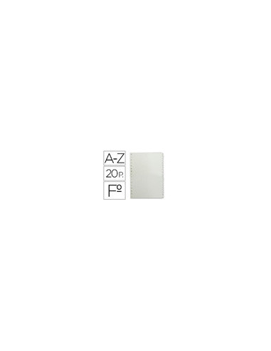 SEP.ALFABETICO MULTIFIN PLASTICO 3005