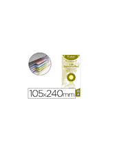 SEPARADOR CARTULINA RECICLADA J/100 SEP. 105X240 TALADROS COL.SURT. 2