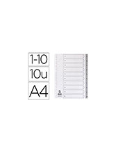 SEP.NUMERICO Q-CON.PLASTICO 1-10 JUEGO 10 SEP.A4 MULTITALADRO 2