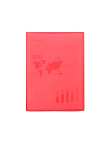 CARPETA ESCAPARATE 30 FUNDAS PP A4 RJ.FROSTY
