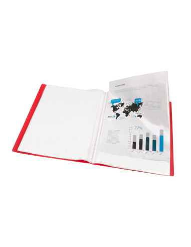 CARPETA ESCAPARATE 30 FUNDAS PP A4 RJ.FROSTY