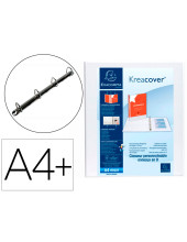 CARPETA EXACOMPTA CANGURO 4A 16MM A4+ CARTON FORRADO PP PERSO.3 BOL.