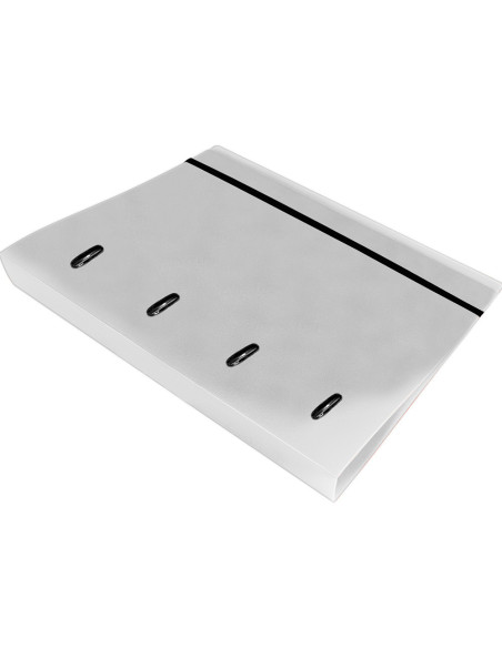 CARPETA RECAMBIO  A4 5MM 100H. 80G PP. 4AN.MIXTAS 25MM TPTE.