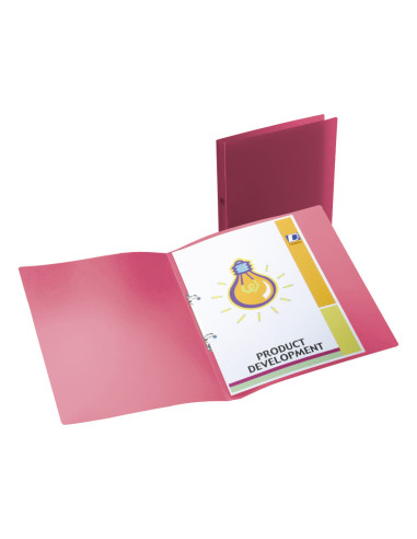 CARPETA BEAUT.2 A RED.S MINI 15 MM 49070 PP DIN A4 ROJA