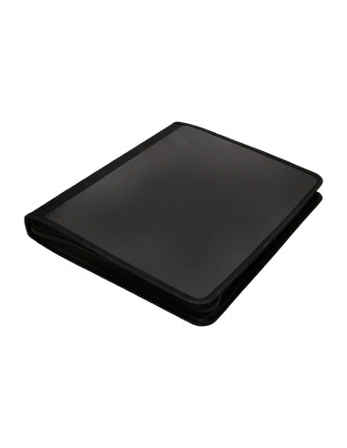 CARPETA  4AN.25MM PP. CREMALLERA 4 BOL. INTERIORES RIBETE COLOR