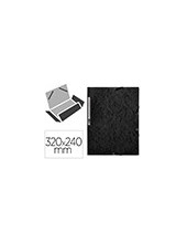 CARPETA GOMAS Q-CON. 320X243MM SIMIL-PRESPAN 3 SOLAPAS LOMO 15CM NG 2