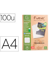 CARPETA DOSSIER UÑERO EXACOMPTA RECICLADO PP. 120 MC A4 CAJA 100 UD.
