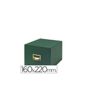 FICHERO FICHAS TELA VER 1000 FICHAS N.5 TAMAÑO 160X220 MM 2