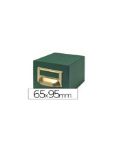 FICHERO FICHAS TELA VER 1000 FICHAS N.1 TAMAÑO 65X95 MM 2