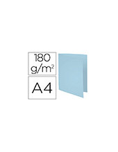 SUBCARPETA A4 170 GR. EXACOMPTA AZUL CLARO C/100 2