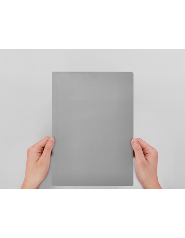 SUBCARPETA FL 180 GR. LIDERPAPEL GRIS INTENSO *59406