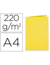 SUBCARPETA A4 220 GR. EXACOMPTA AMARILLO 100 UD.