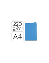 SUBCARPETA A4 220 GR. EXACOMPTA AZUL OSCURO 100 UD. 2