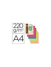 SUBCARPETA A4 220 GR. EXACOMPTA COLORES SURTIDOS 100 UD. 2