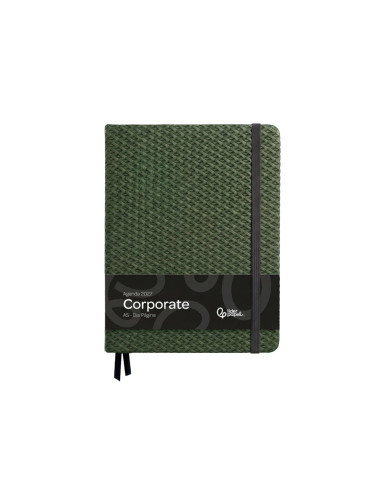 AGENDA OFICINA  2027 ENCUADERNADA CORPORATE D/P A5 BILINGUE 70G  VE.