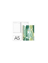 AGENDA OFICINA  2027 ESP.FANTASY D/P A5 BILINGUE 70G PAPEL FSC CACTUS 2
