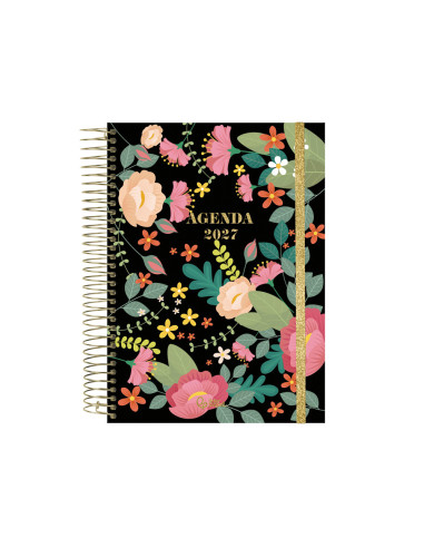 AGENDA OFICINA  2027 ESP.FANTASY D/P A5 BILINGUE 70G PAPEL FSC NG.