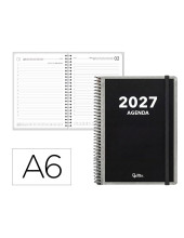AGENDA OFICINA  2027 ESP.PERSONALIZABLE D/P A6 BILINGUE 70G PAPEL FSC