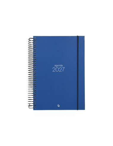 AGENDA OFICINA  2027 ESP.OLBIA D/P  A4 BILINGUE 60G PAPEL FSC AZ.