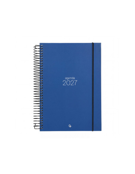 AGENDA OFICINA  2027 ESP.OLBIA D/P  A4 BILINGUE 60G PAPEL FSC AZ.
