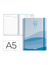 AGENDA OFICINA  2027 ESP.GAZI D/P A5 BILINGUE 70G PAPEL FSC AZ.