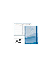 AGENDA OFICINA  2027 ESP.GAZI D/P A5 BILINGUE 70G PAPEL FSC AZ. 2