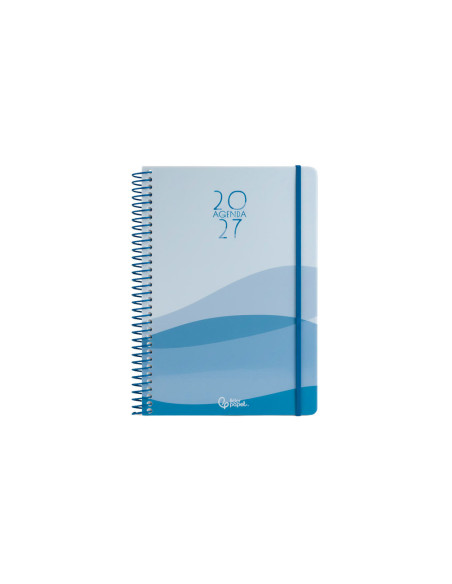 AGENDA OFICINA  2027 ESP.GAZI D/P A5 BILINGUE 70G PAPEL FSC AZ.
